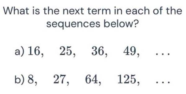 What Is the Next Term in the Sequence 1 4?