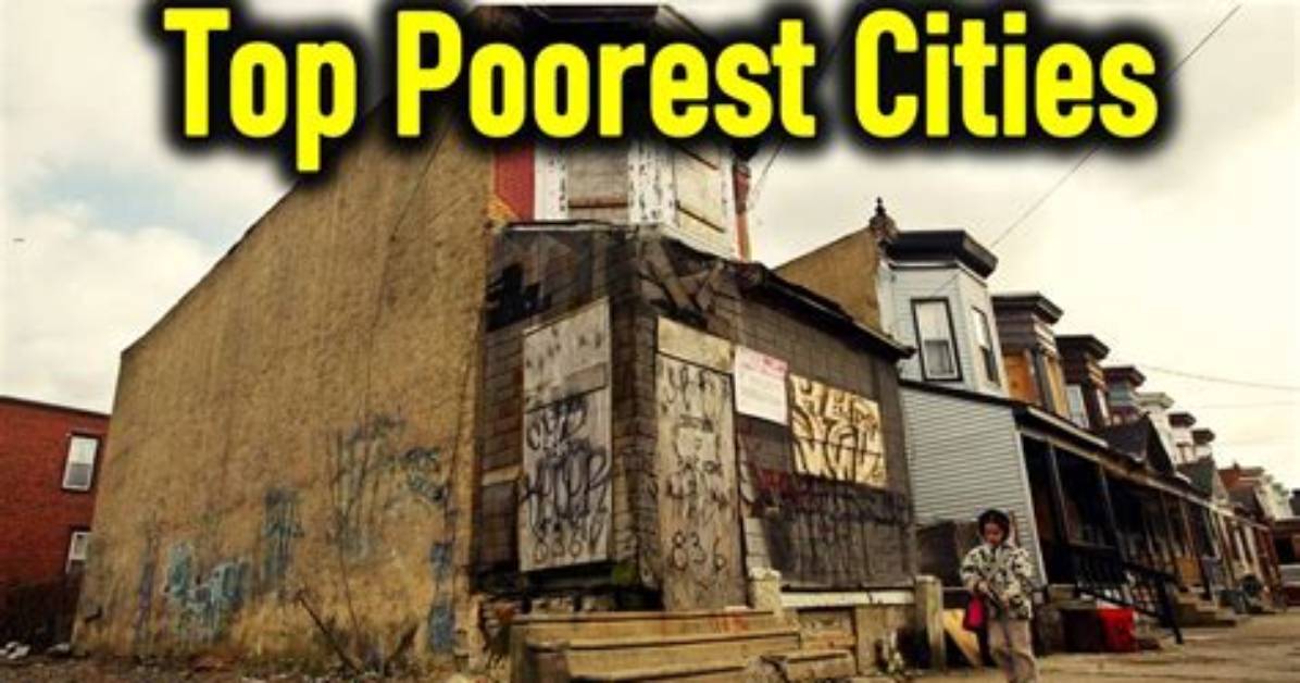 What Is the Poorest City in the Us 2021?