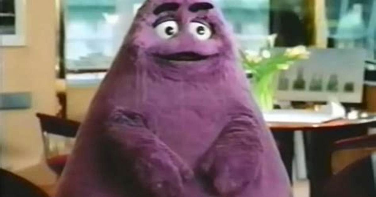 What Is the Purple Thing from Mcdonald's?