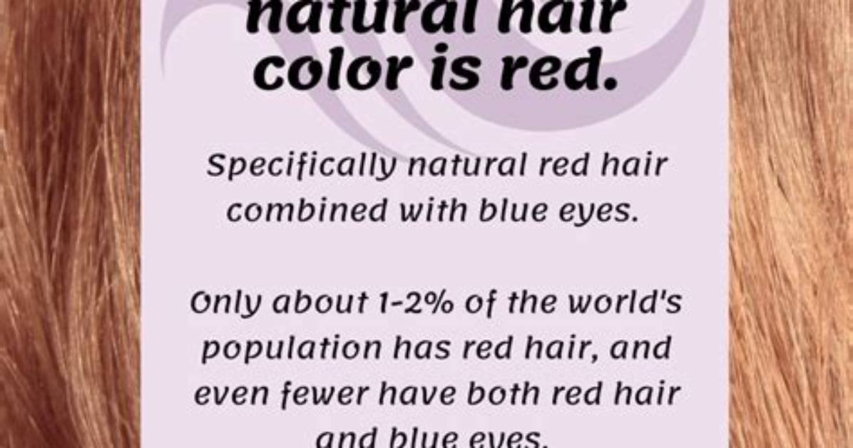 What Is the Rarest Hair Color and Eye Combination?