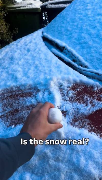 What Is the Real Color of Snow?