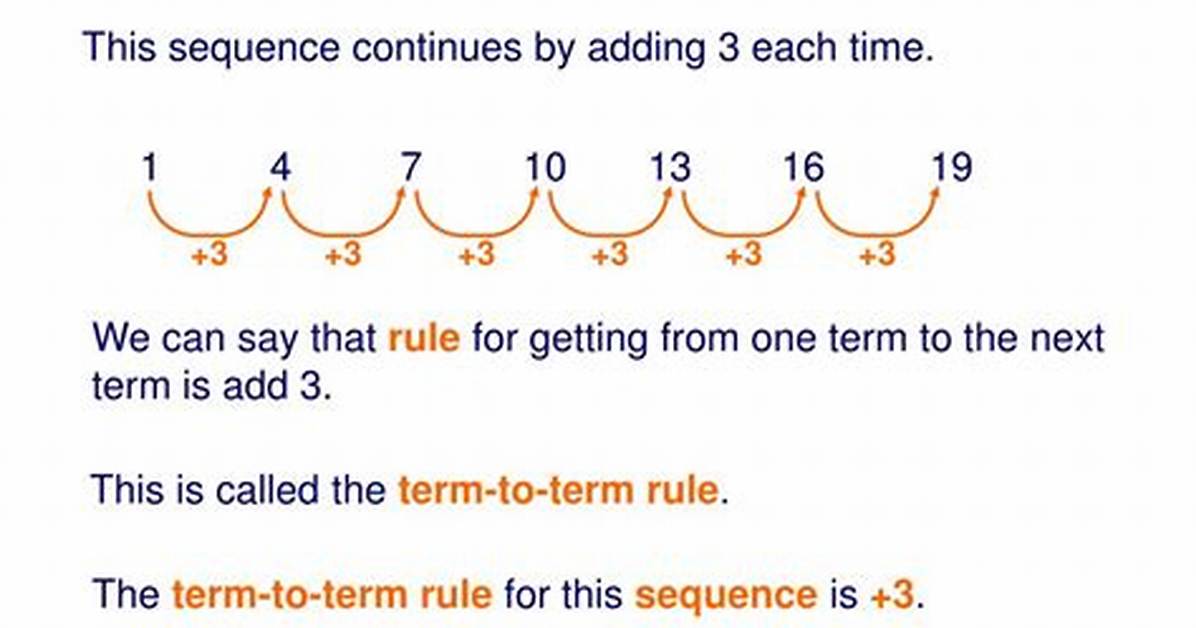 What Is the Rule for Continuing Sequence?