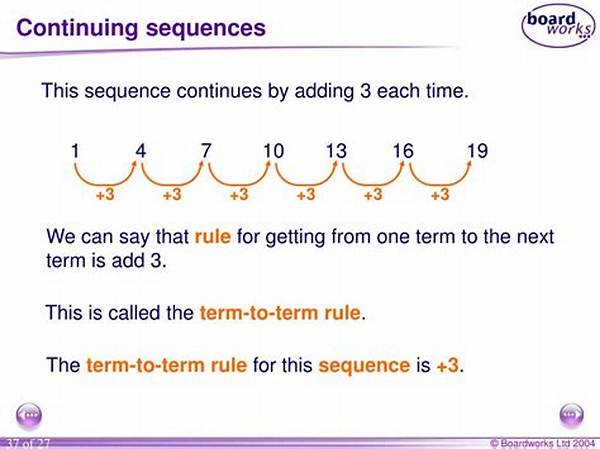 What Is the Rule for Continuing Sequence?