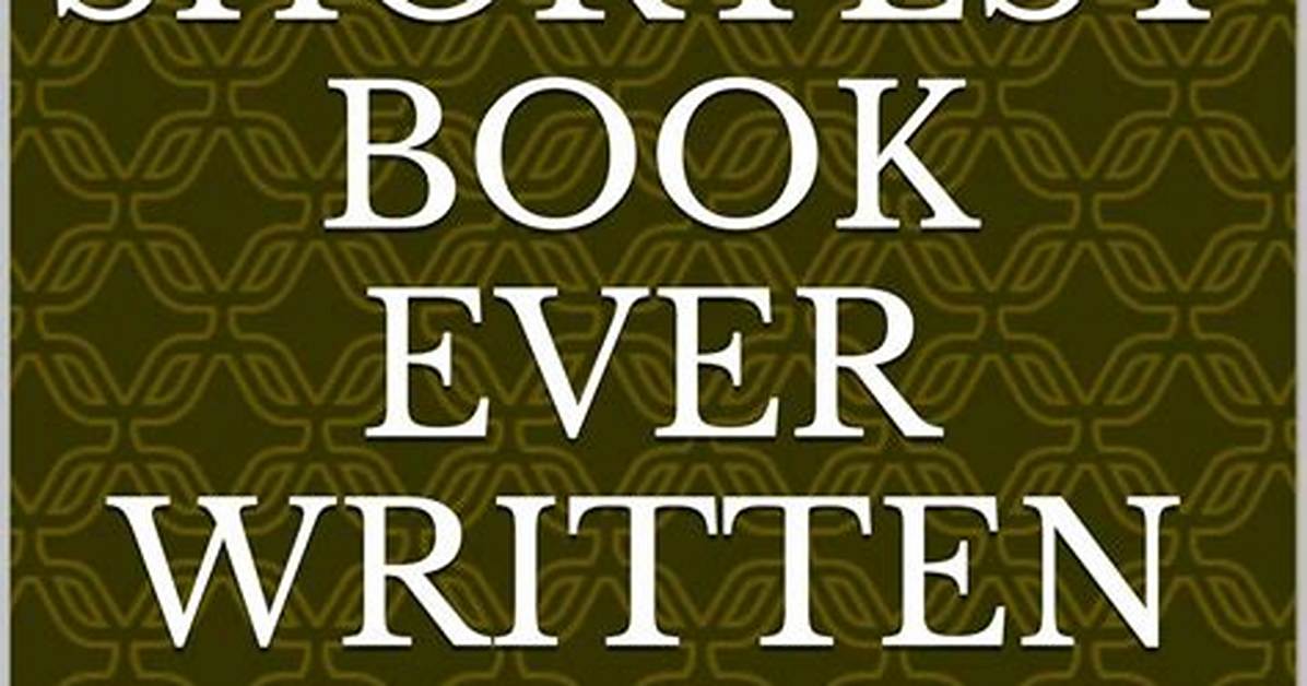 What Is the Shortest Book Written?