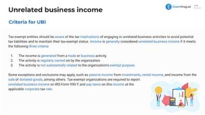 What Is Unrelated Business Income for a Church?