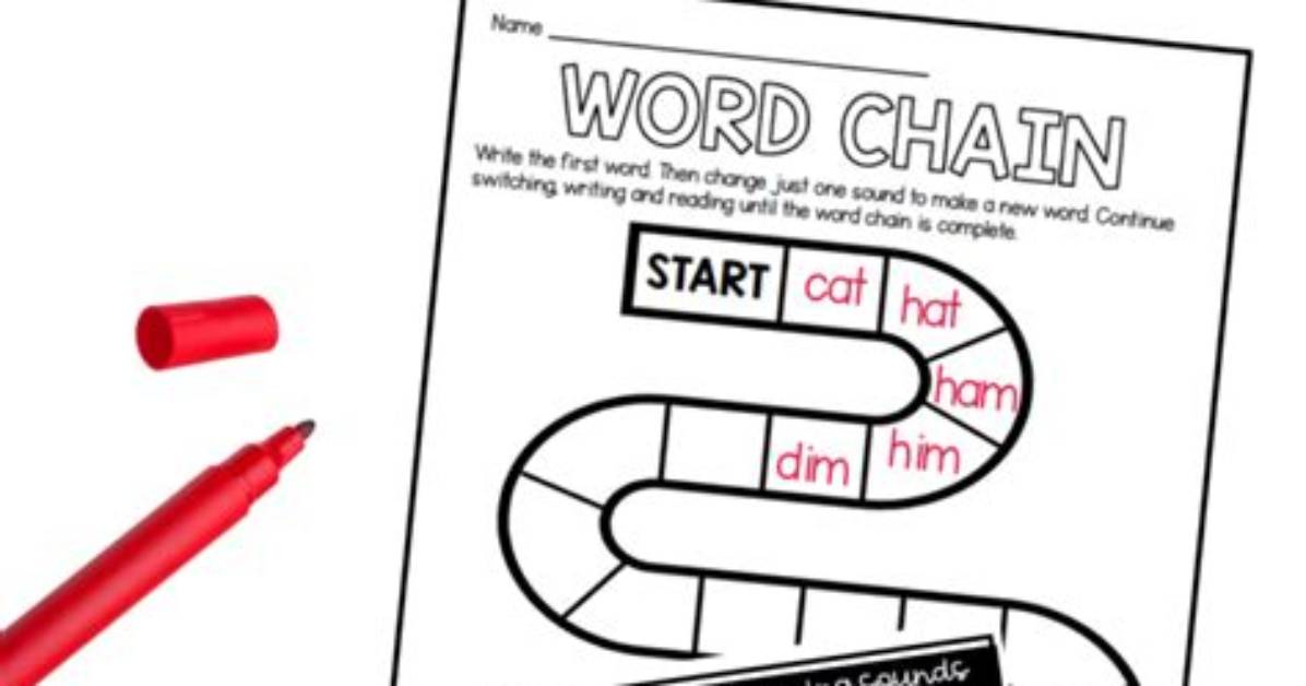What Is Word Chain Example?