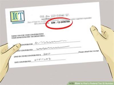 What Is Your Fed Id Number?