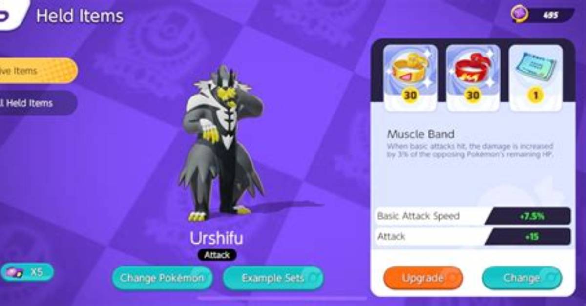 What Item Should Urshifu Hold?