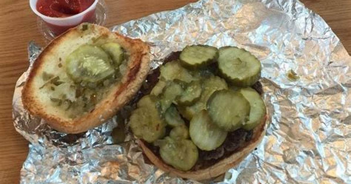 What Kind of Pickles Does Five Guys Use?
