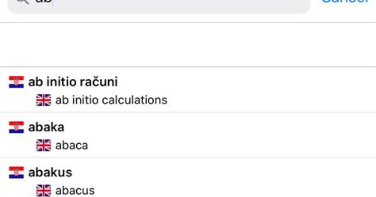 What Language App Has Croatian?