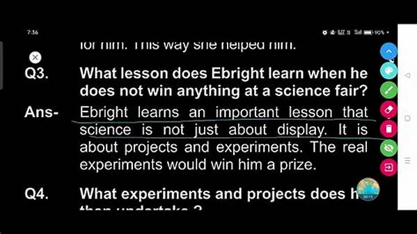 What Lesson Did Ebright Learn When He?