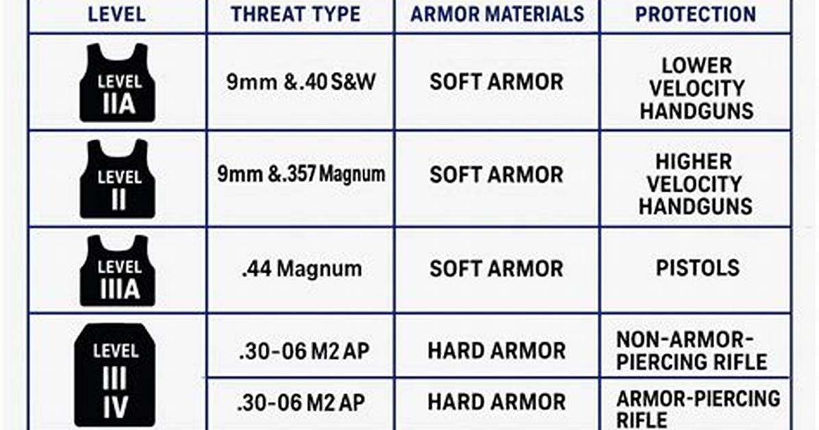 What Level Body Armor Does Military Use?