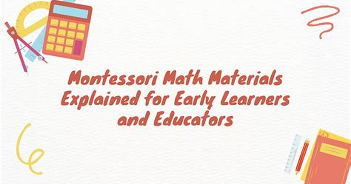 What Materials Are Used in Math?