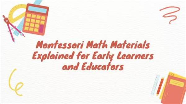 What Materials Are Used in Math?