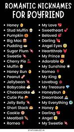What Nicknames Can I Call My Boyfriend?