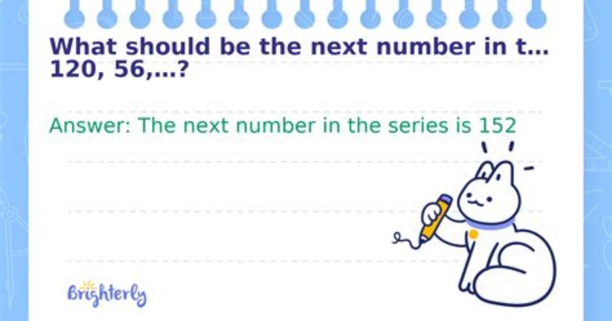 What Number Should Be Instead of the Question Mark?