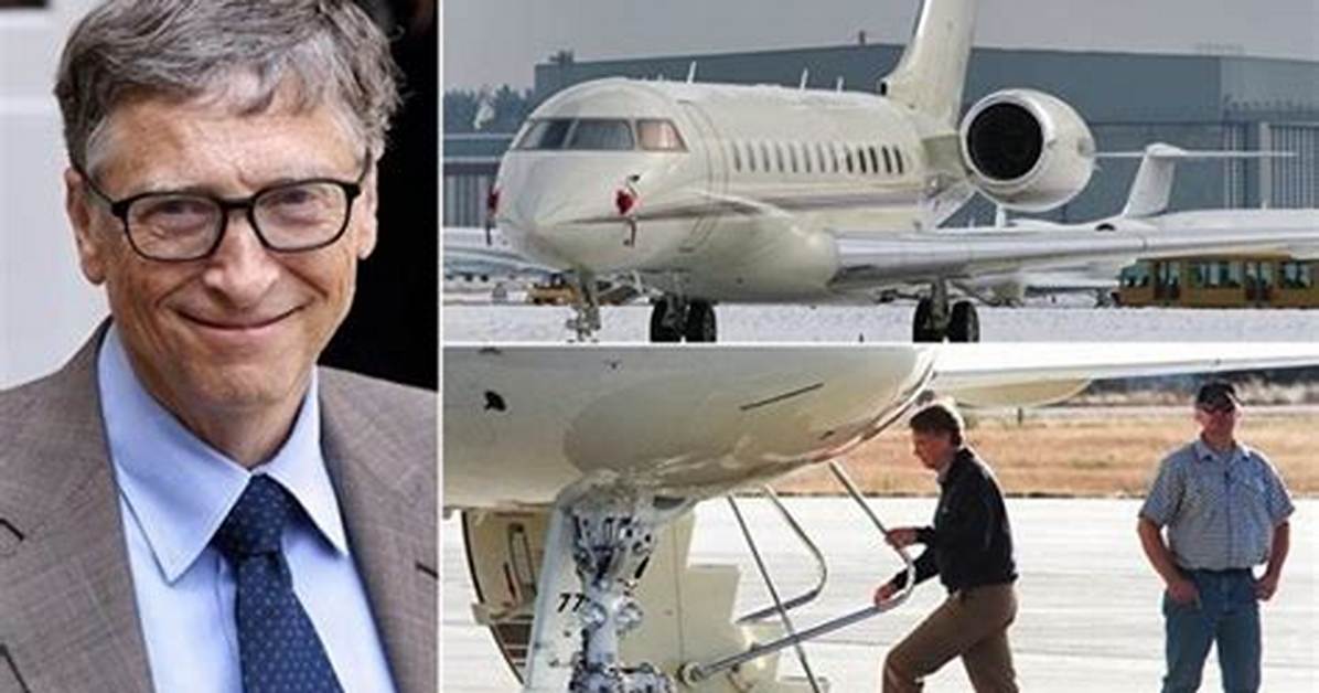 What Private Jet Does Bill Gates Own?