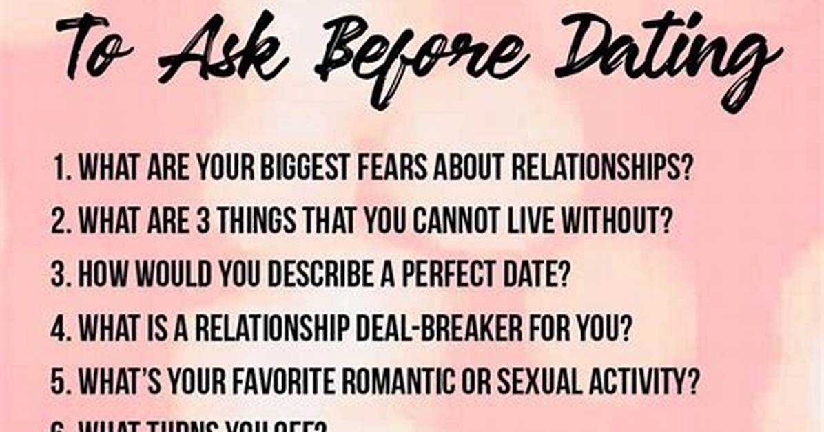 What Questions Should a Couple Ask?