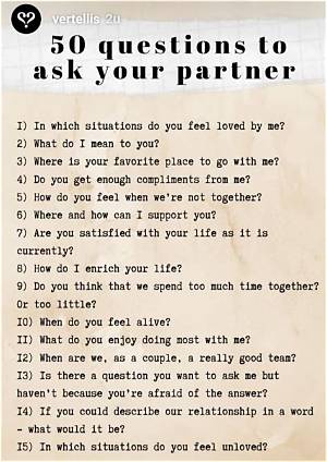 What Questions Should You Ask Your Partner Before Marriage?