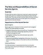What Responsibilities Do Secret Service Agents Have?