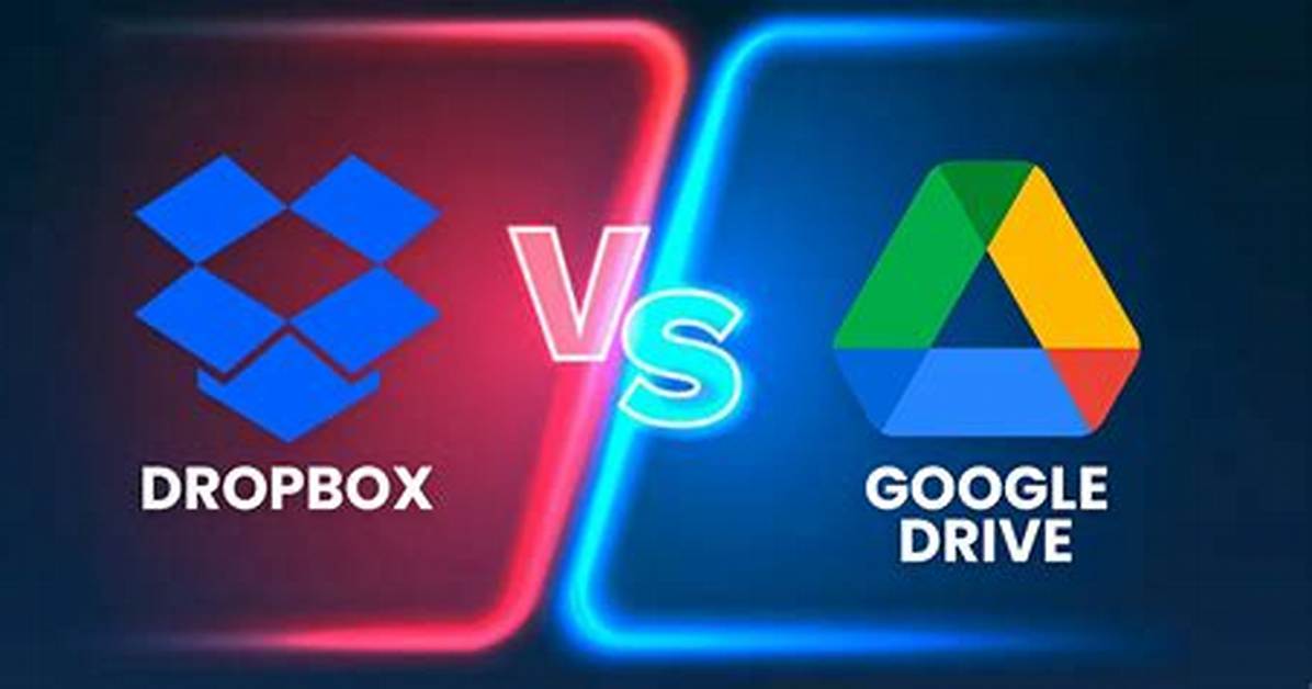 What's Better Google Drive or Dropbox?