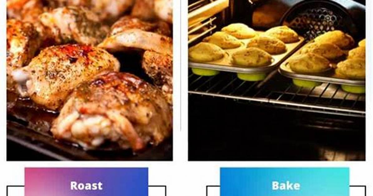What's the Difference Between Bake and Broil on Oven?
