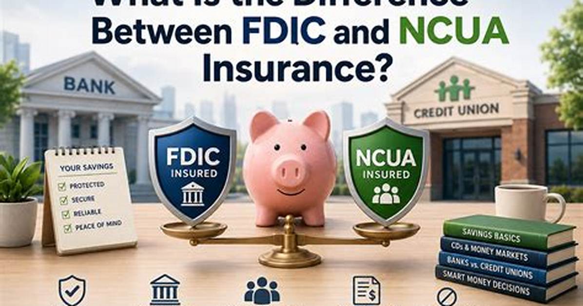 What's the Difference Between Fdic and Ncua?