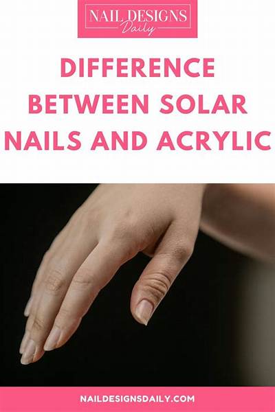 What's the Difference Between Solar Nails and Dip Nails?