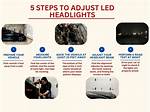 What Setting Should My Headlights Be at Night?