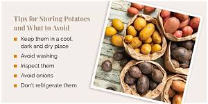What Should You Not Store with Potatoes?
