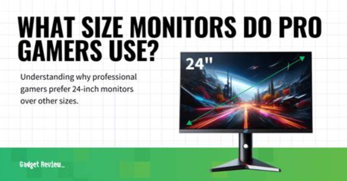 What Size Monitor Do Pro Gamers Use?