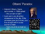 What Solves Olbers' Paradox?