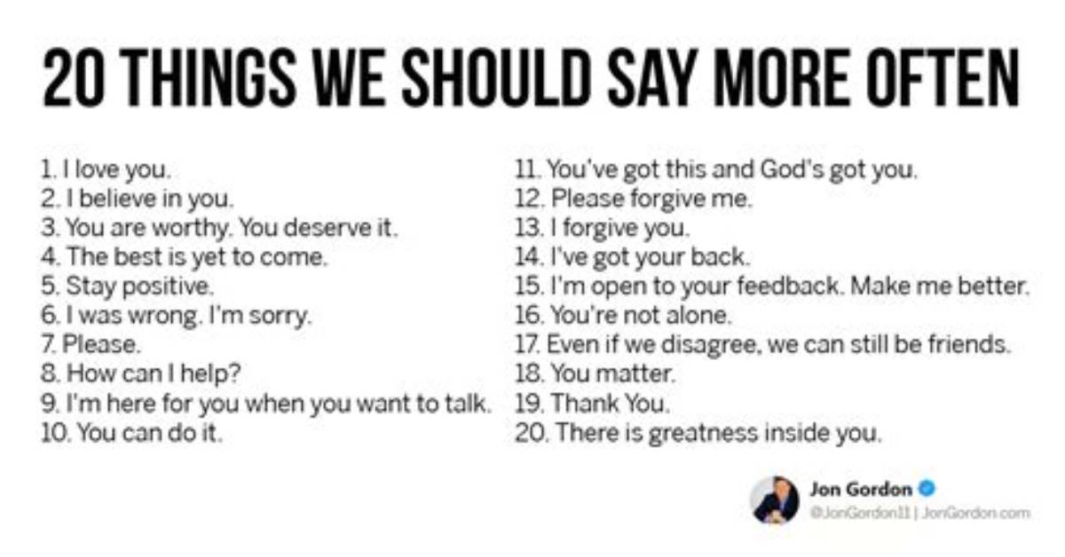 What Things Should I Say About Me?
