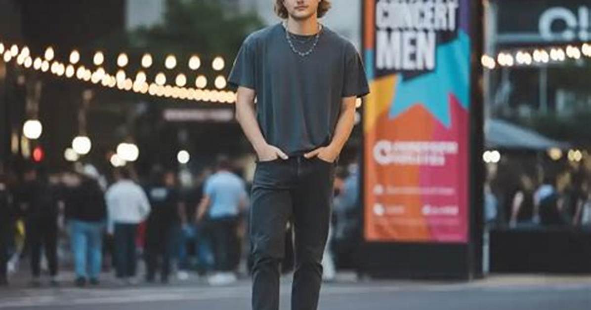 What to Wear to a Concert Men