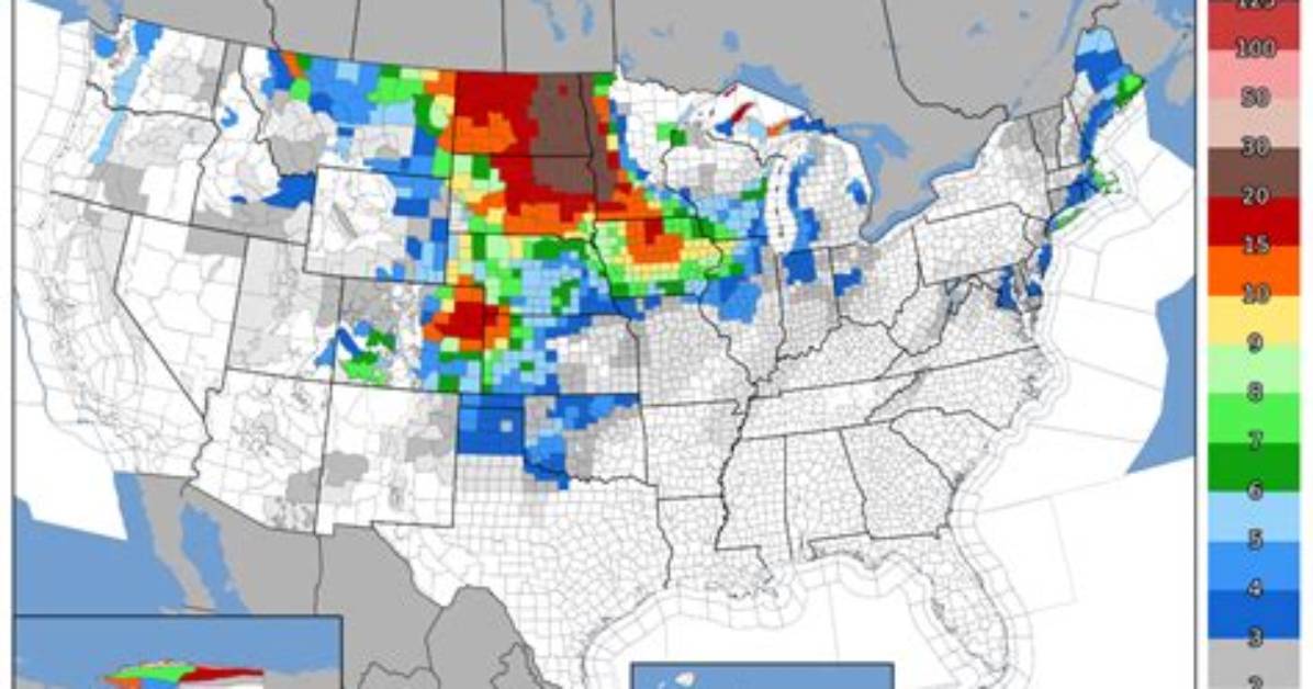 What Us State Has the Most Blizzards?