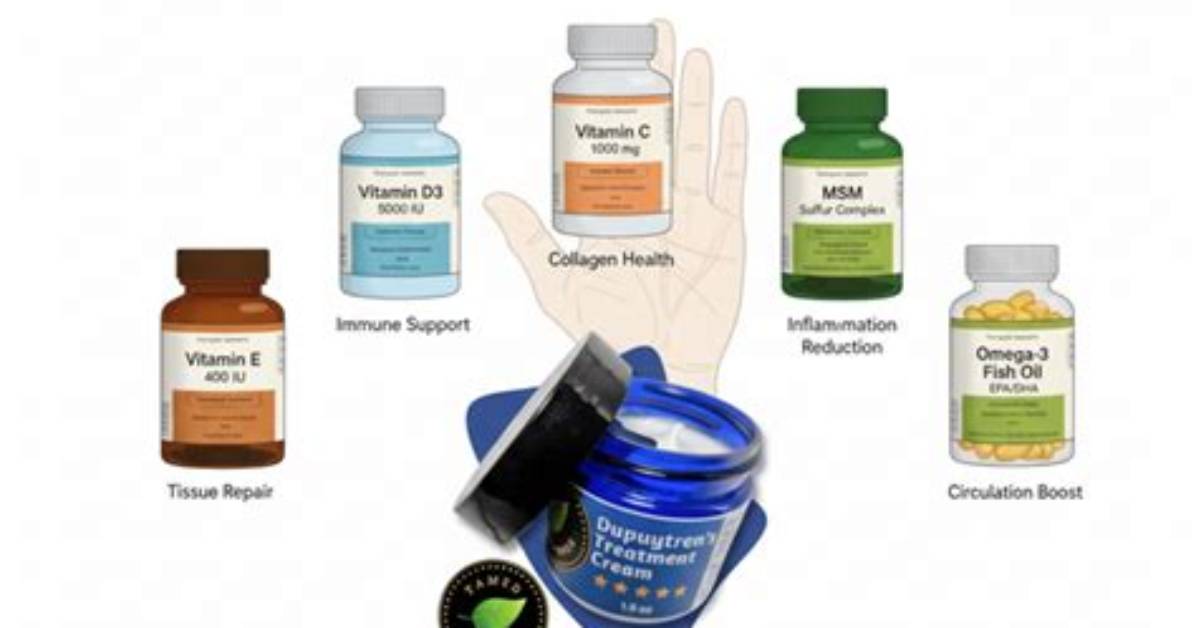 What Vitamins Help with Dupuytren's Contracture?