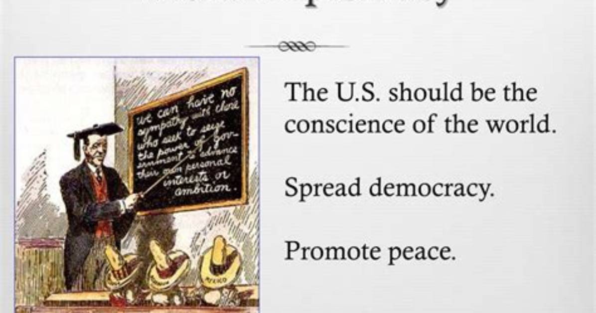 What Was One Result of Moral Diplomacy