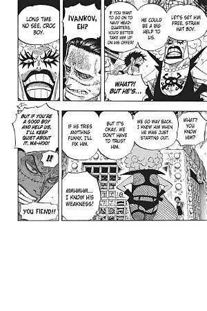 What Weakness Does Ivankov Know About Crocodile?