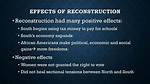What Were the Positive Effects of Reconstruction?
