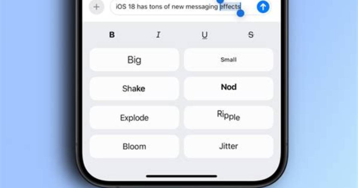 What Words Trigger iPhone Effects?