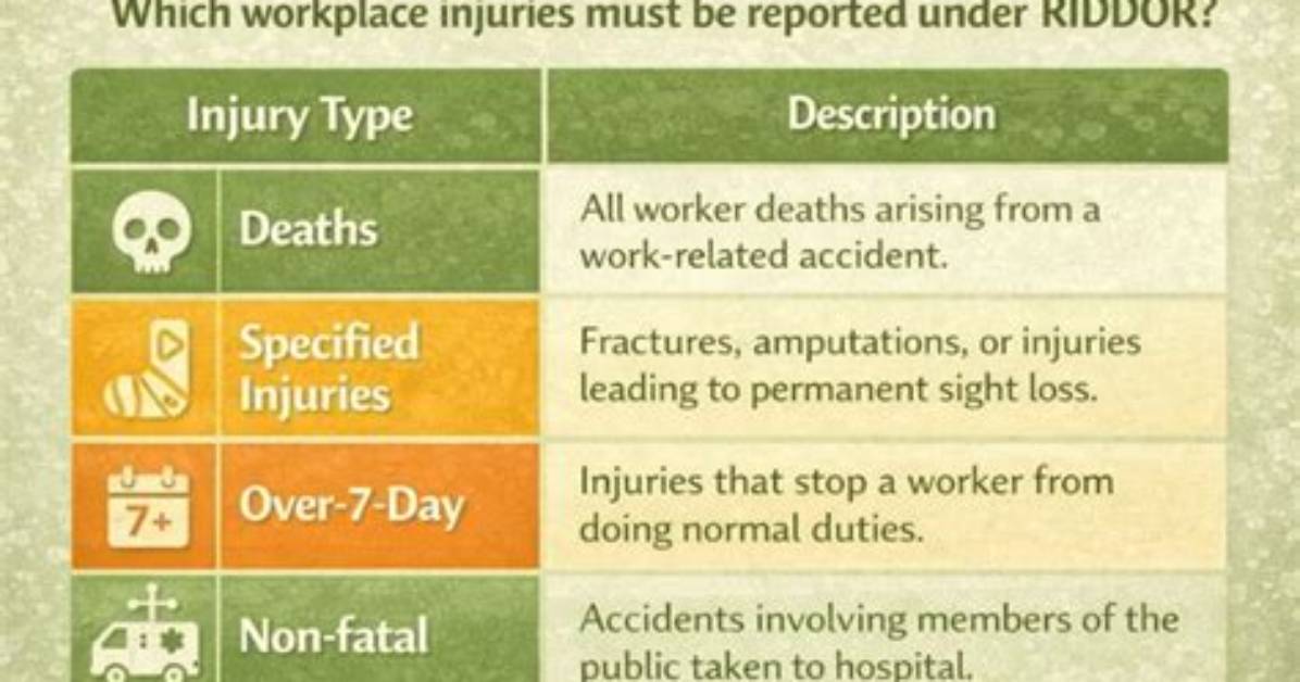 What Workplace Injuries Must Be Reported to Osha?