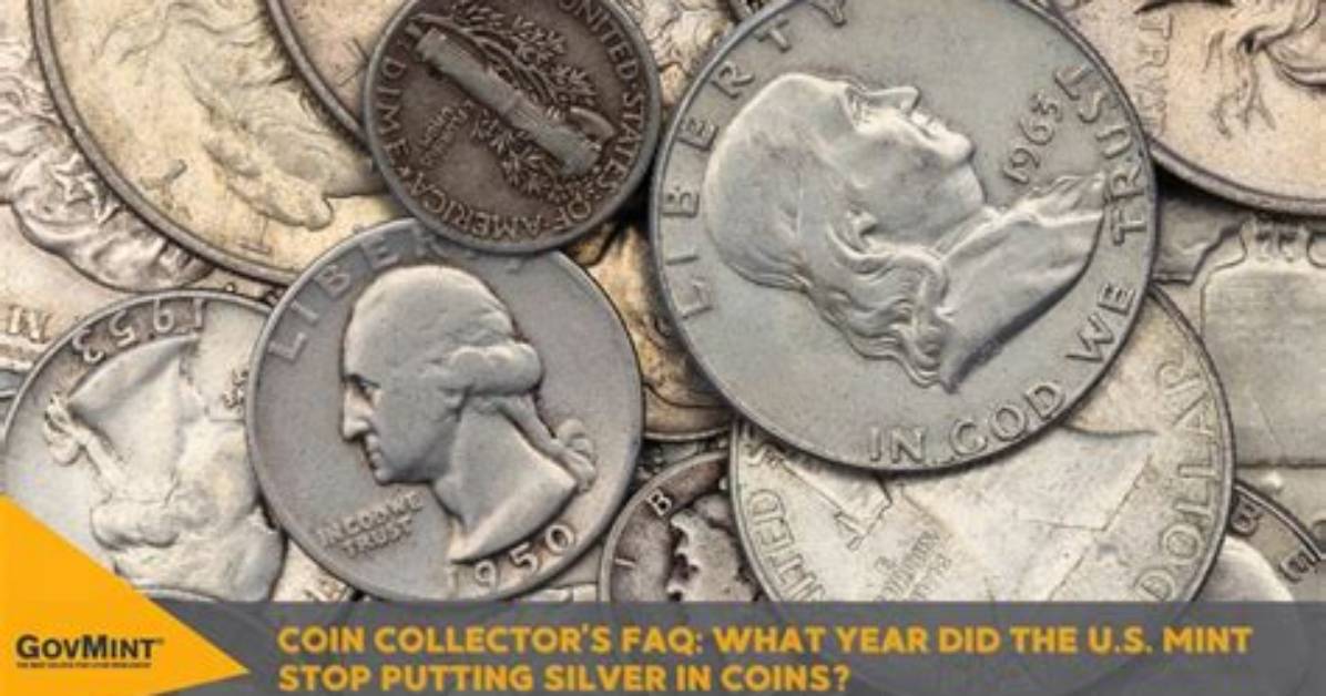 What Year Stop Silver Coins?