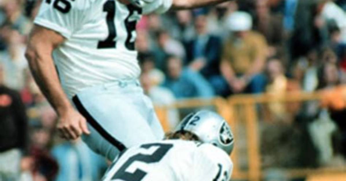 When Did George Blanda Become a Kicker?