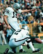 When Did George Blanda Become a Kicker?