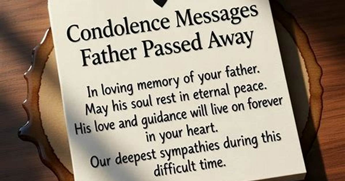 When Did My Father Pass Away in 2017?