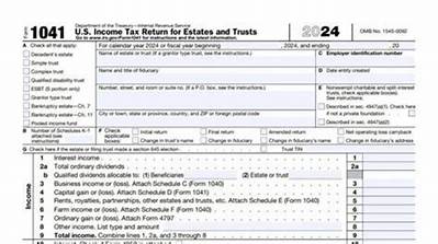When Do Estates and Trusts Have to File Form 1041?