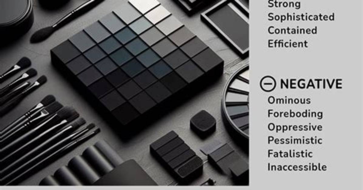 When Does the Color Black Represent?