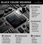 When Does the Color Black Represent?