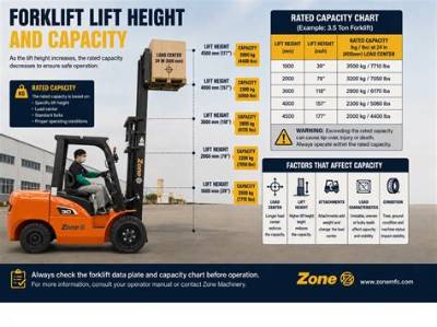 When Driving a Forklift What Height Should the Forks Be?