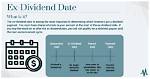 When Is the Ex Dividend Date?